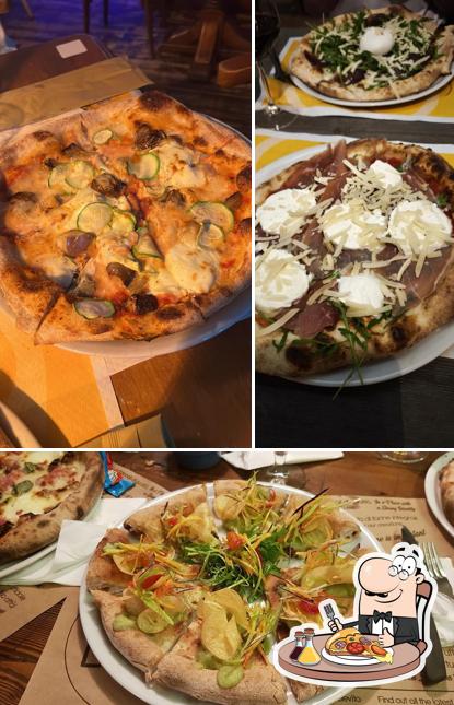 A Lievito, puoi ordinare una bella pizza