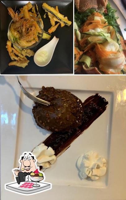 Il sapore del mare Sanguinelli offre un'ampia selezione di dessert