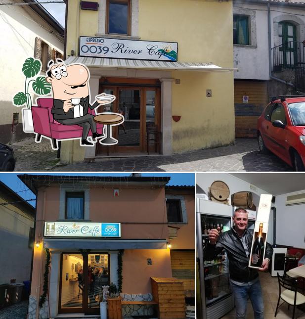 Siediti a un tavolo di River Caffè