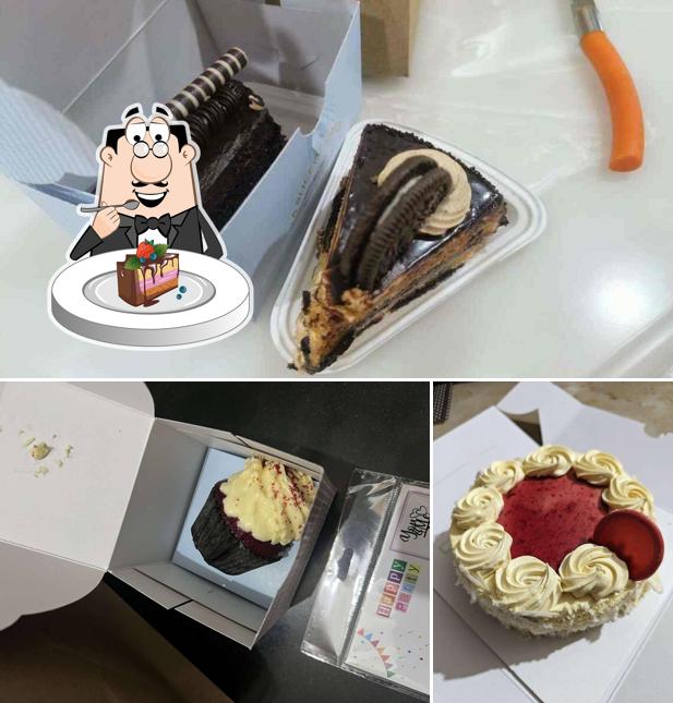 Chocolate cake at Theobroma