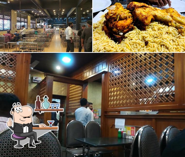 This is the photo depicting interior and food at Zam Zam Restaurant