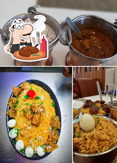 Get meat meals at Aasife Biriyani - Kochi authentic Chennai style biryani