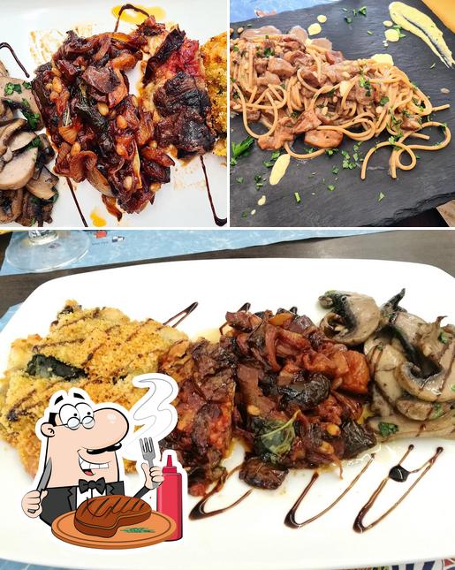 Prova i un pasto a base di carne a Bar Pasticceria Reale Agorà