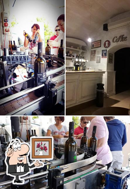 Gli interni di Bar Centrale