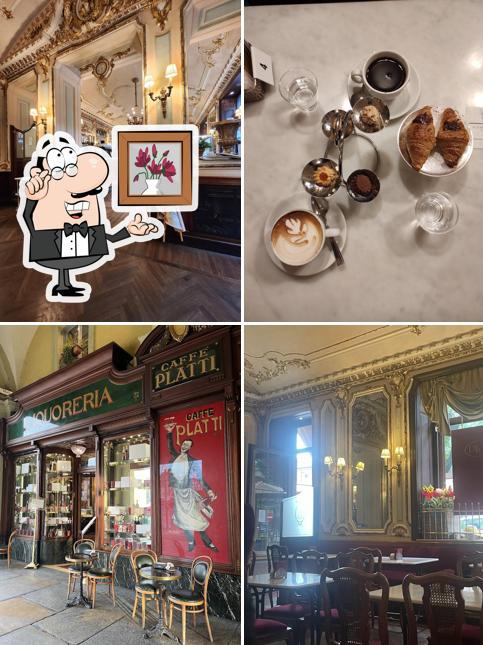 Siediti a un tavolo di Caffè Platti