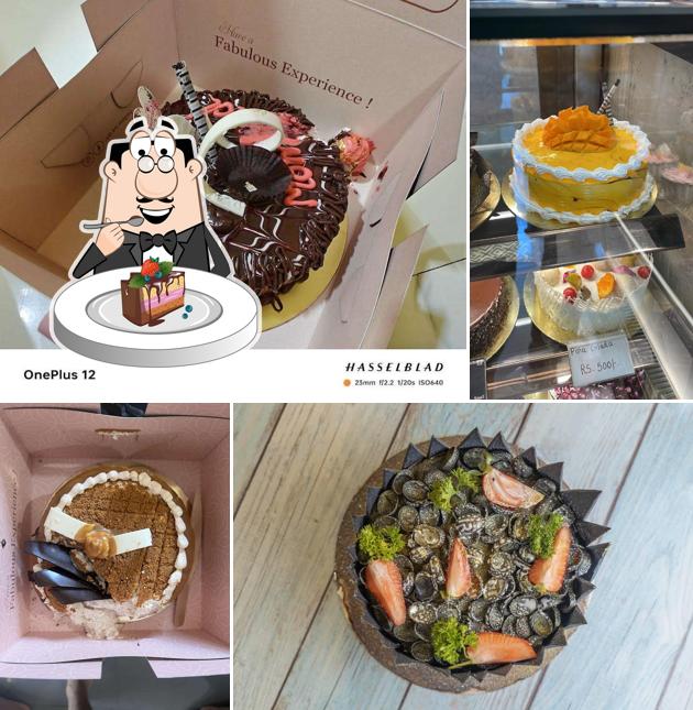 Chocolate cake at Finom Cake Stop