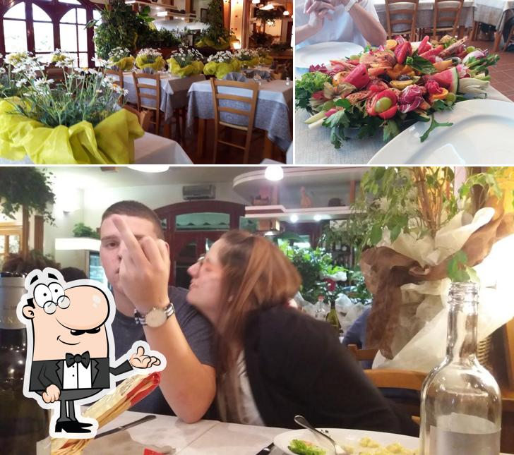 Gli interni di La Tavernetta Del Piano