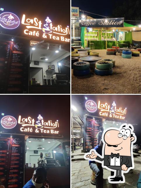 The interior of Last Station Cafe & Tea Bar