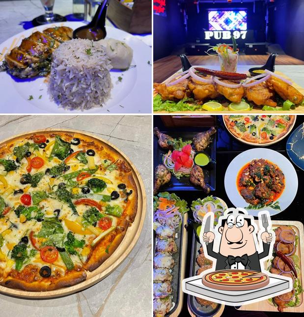 Pick pizza at Pub 97