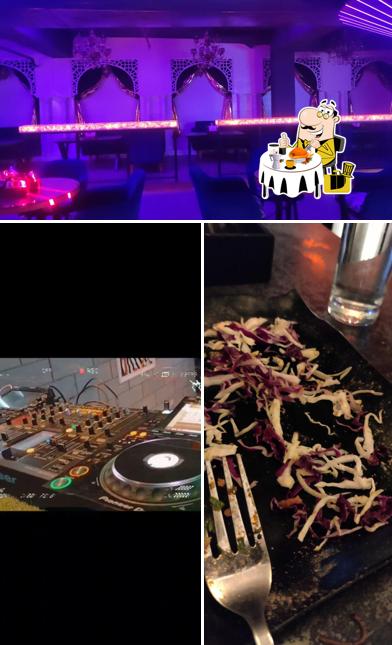 The restaurant's food and interior