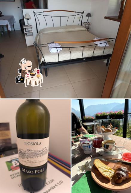 B&B Le tre chiavi si caratterizza per la cibo e interni