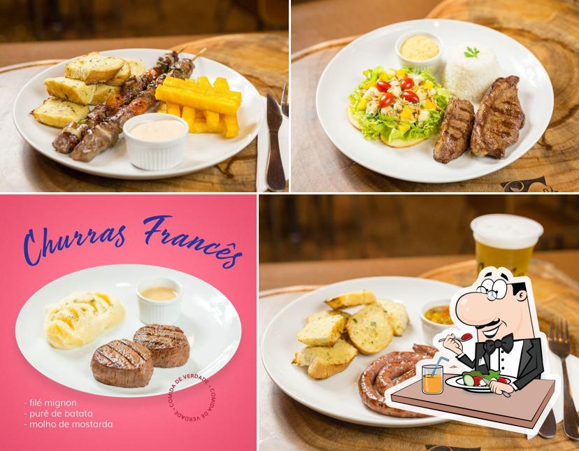 Comida em Confra Grill