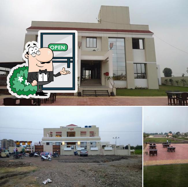 Check out the picture depicting exterior and interior at Hotel Purna Purna Hotel Purna Hotel Ahmednagar Best Hotel in Savedi Best Hotel in Ahmednagar
