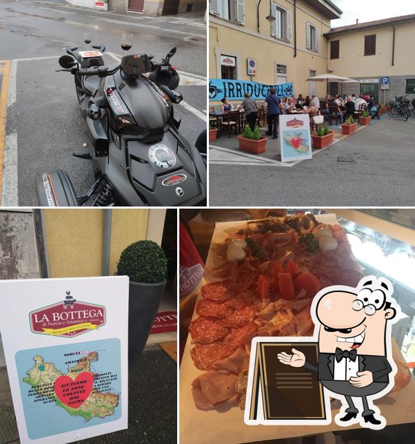 Gli esterni di La bottega di Norcia e Amatrice