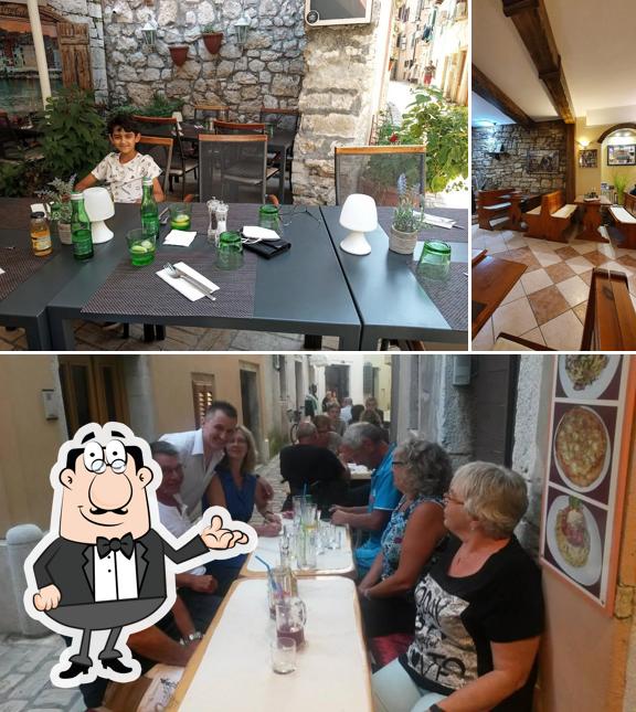 Gli interni di Pizzeria San Giacomo