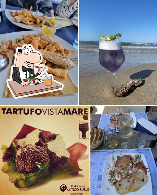 Platti al Ristorante La Contessa Specialita' Pesce Fresco Cocktail Bar Stabilimento Balneare Civitanova Marche