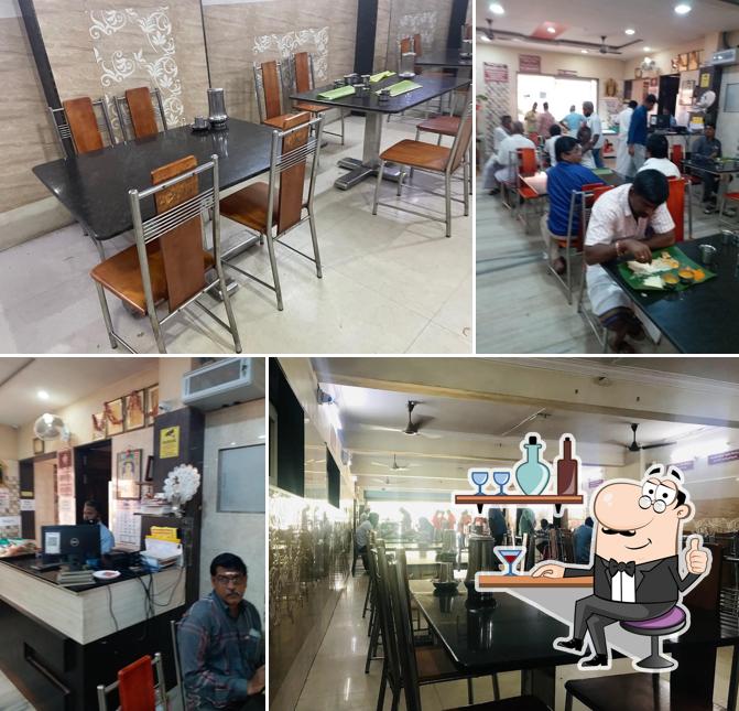 The interior of Sri GowriKkrishna Restaurant