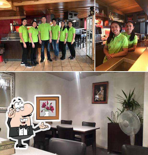 Gli interni di Thai Imbiss Restaurant Sarganserhof