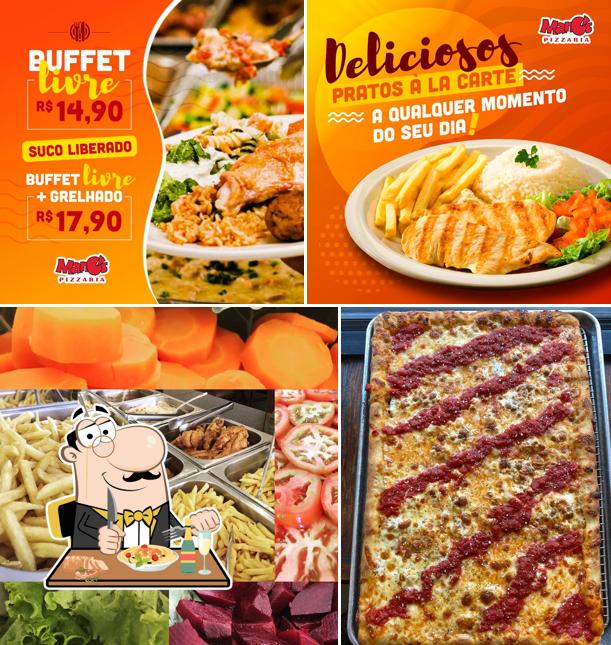Comida em Manos Pizzaria