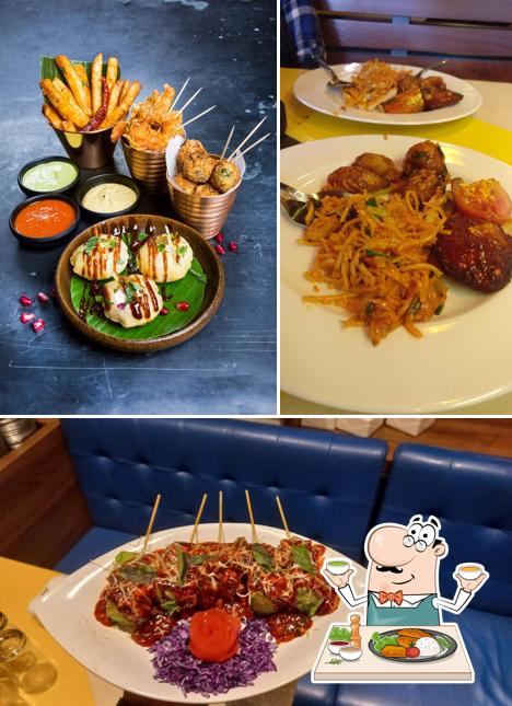 Food at Comida Multi-Cuisine Restaurant