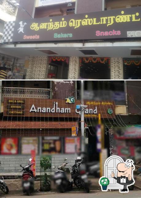 Take a look at the outside part of Anandham grand Restaurant