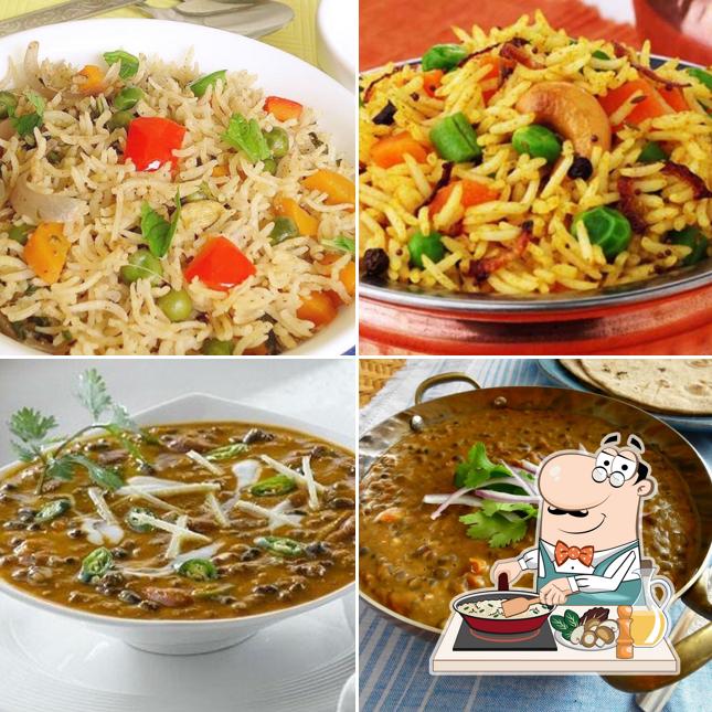 Fried rice at Bawarchi Restaurant & Caterers
