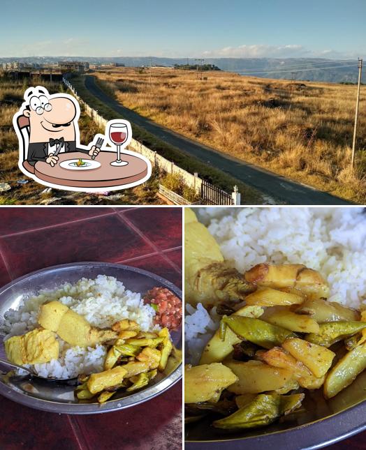 This is the image displaying food and exterior at D. Surong Tea Stall
