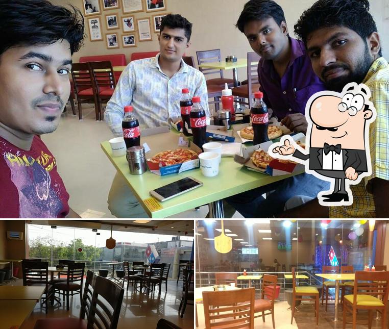The interior of Domino's Pizza Avadi, Chennai