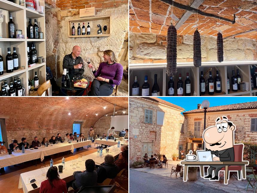 Siediti a un tavolo di Enoteca degli Infernot