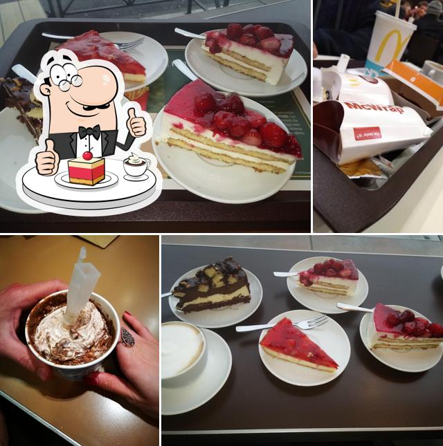 McDonald's Brescia Continente propone un'ampia selezione di dessert