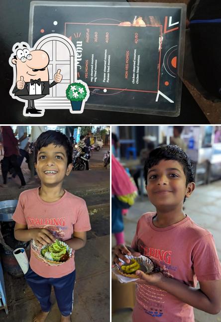 The exterior of DELHI MOMOS DHARWAD