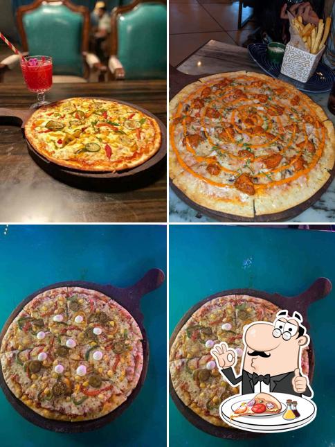 Get pizza at Molecule Air Bar