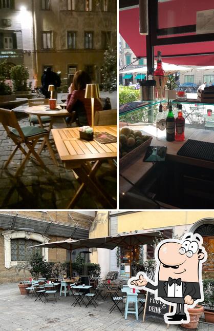 Gli interni di Nobile Bistrò