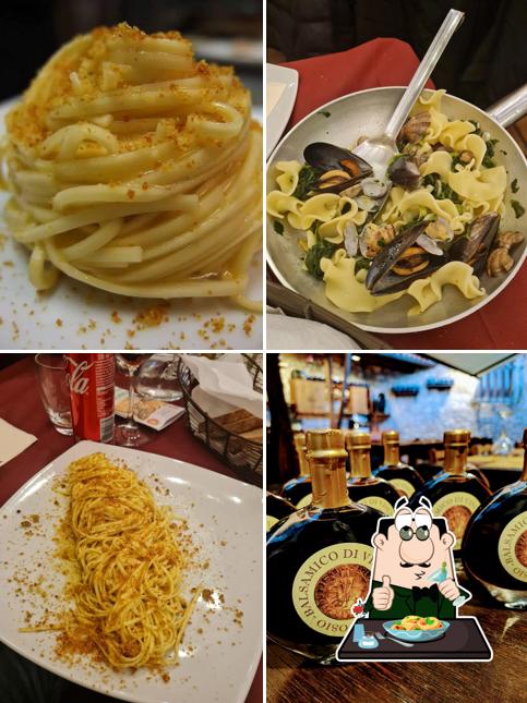Maccheroni al formaggio al Ristorante Simposio al Corso