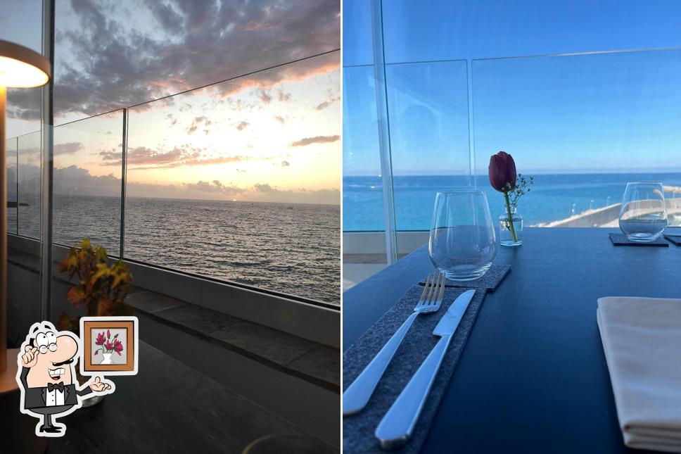 Gli interni di Salotto sul mare