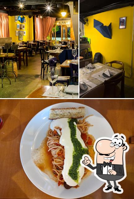 A foto a Silva Cozinha’s interior e comida