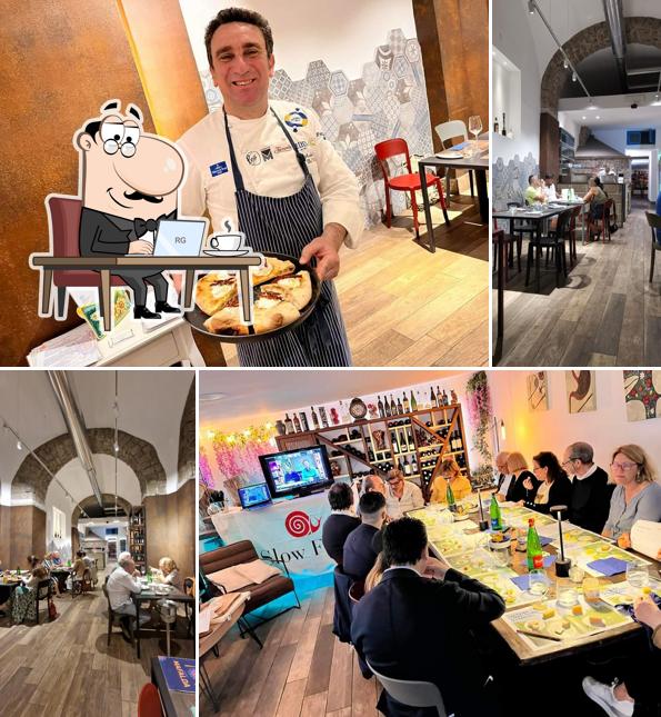 Dai un'occhiata agli interni di Taverna Mafalda