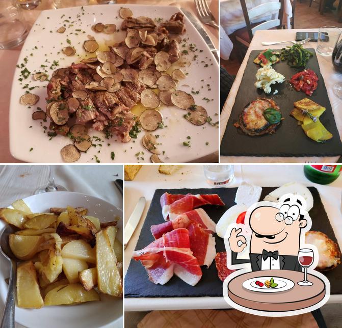 Platti al Trattoria Antiche Mura