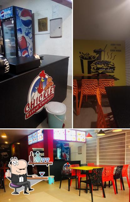 The interior of Chicklet Fried Chicken