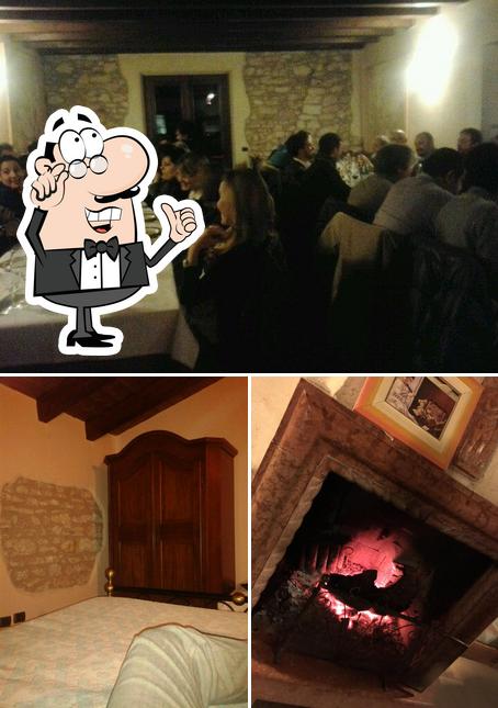 Gli interni di torre della Grola