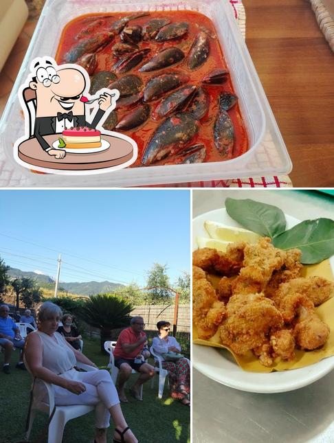 Trattoria Sei Ponti serve un'ampia varietà di dolci