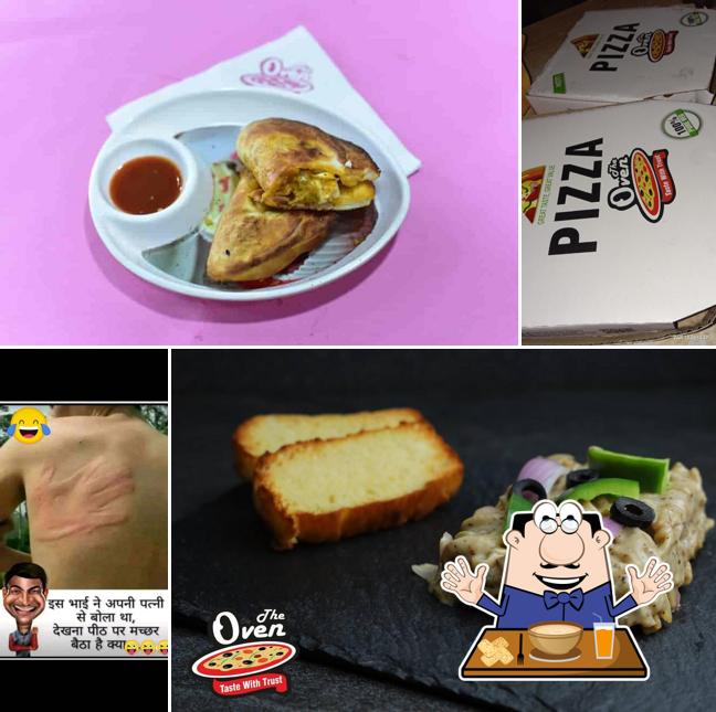 Food at The Oven Pizza