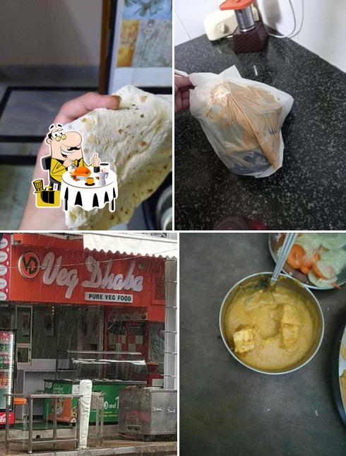 Meals at Veg Dhaba Bangur