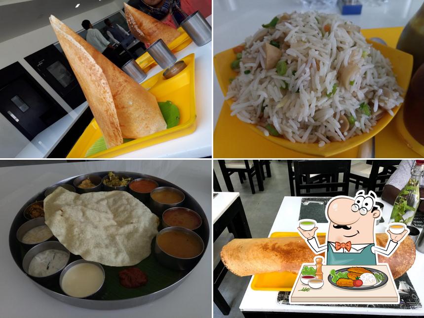 Food at Chennai Ananda Bhavan