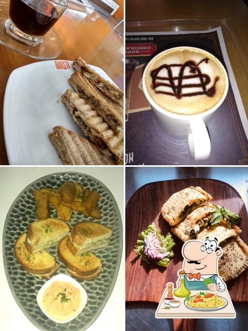 Food at Barista Diner