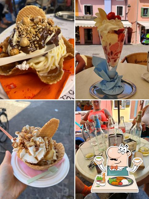 Platti al Gelateria Casa del Gelato