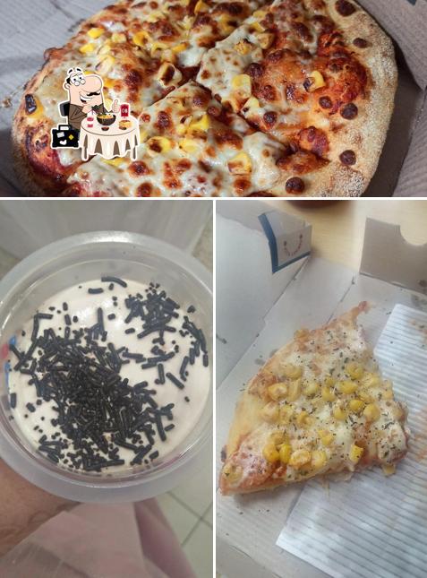 Food at Domino's Pizza