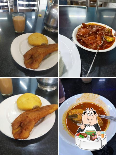 Hot and sour soup at Karthika Restaurant