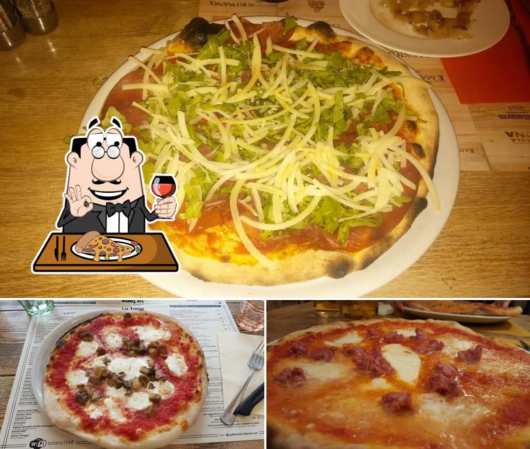 Prenditi tra le molte varianti di pizza