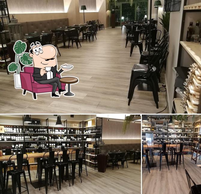 Gli interni di La Tana del Ghiotto